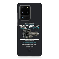 Thumbnail for TRENT XWB-97 design on samsung case - black
