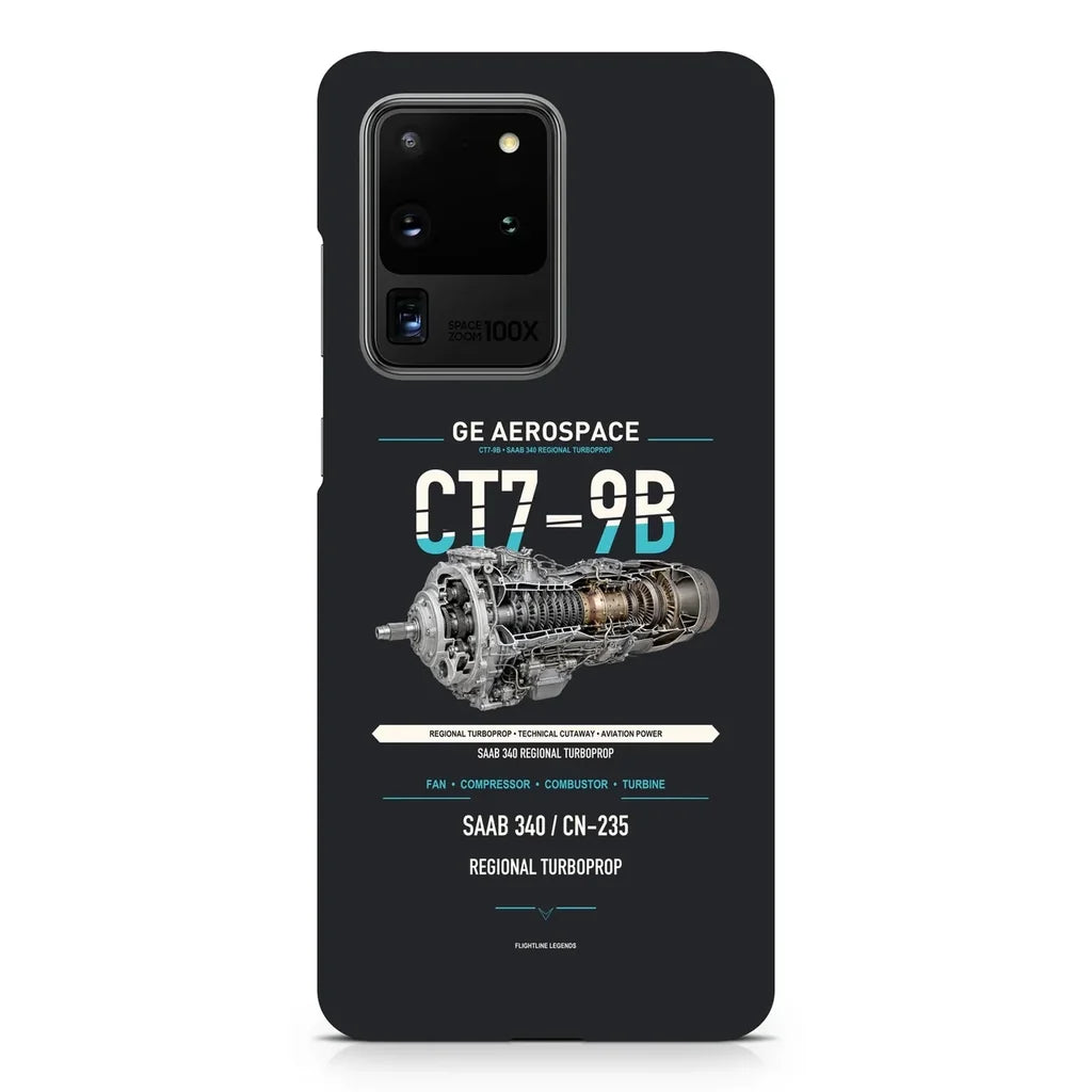CT7-9B design on samsung case - black