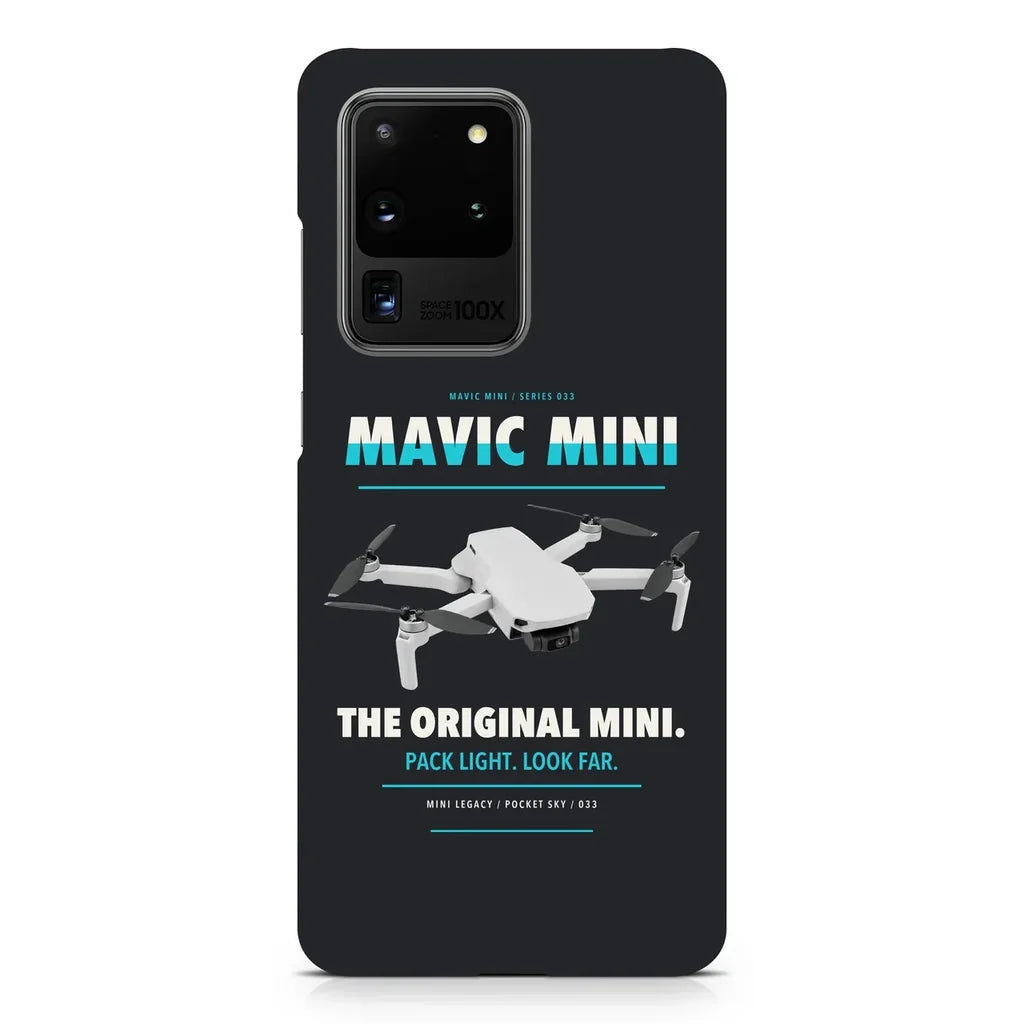 DJI Mavic Mini design on samsung case - black