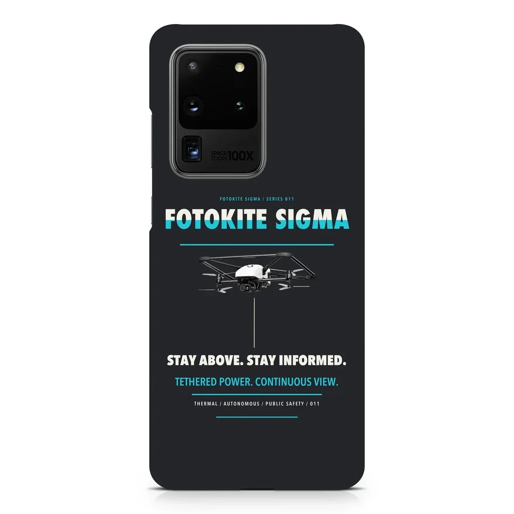 Fotokite Sigma design on samsung case - black