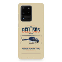 Thumbnail for Bell 505 design on samsung case - beige