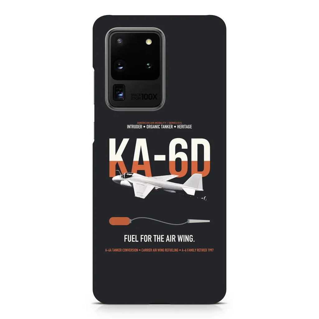 KA-6D Intruder design on samsung case - black
