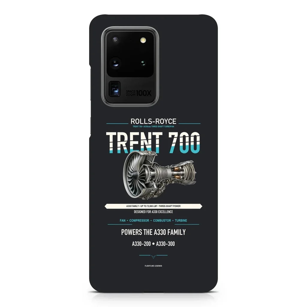 TRENT 700 design on samsung case - black