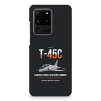Thumbnail for T-45C Goshawk design on samsung case - black