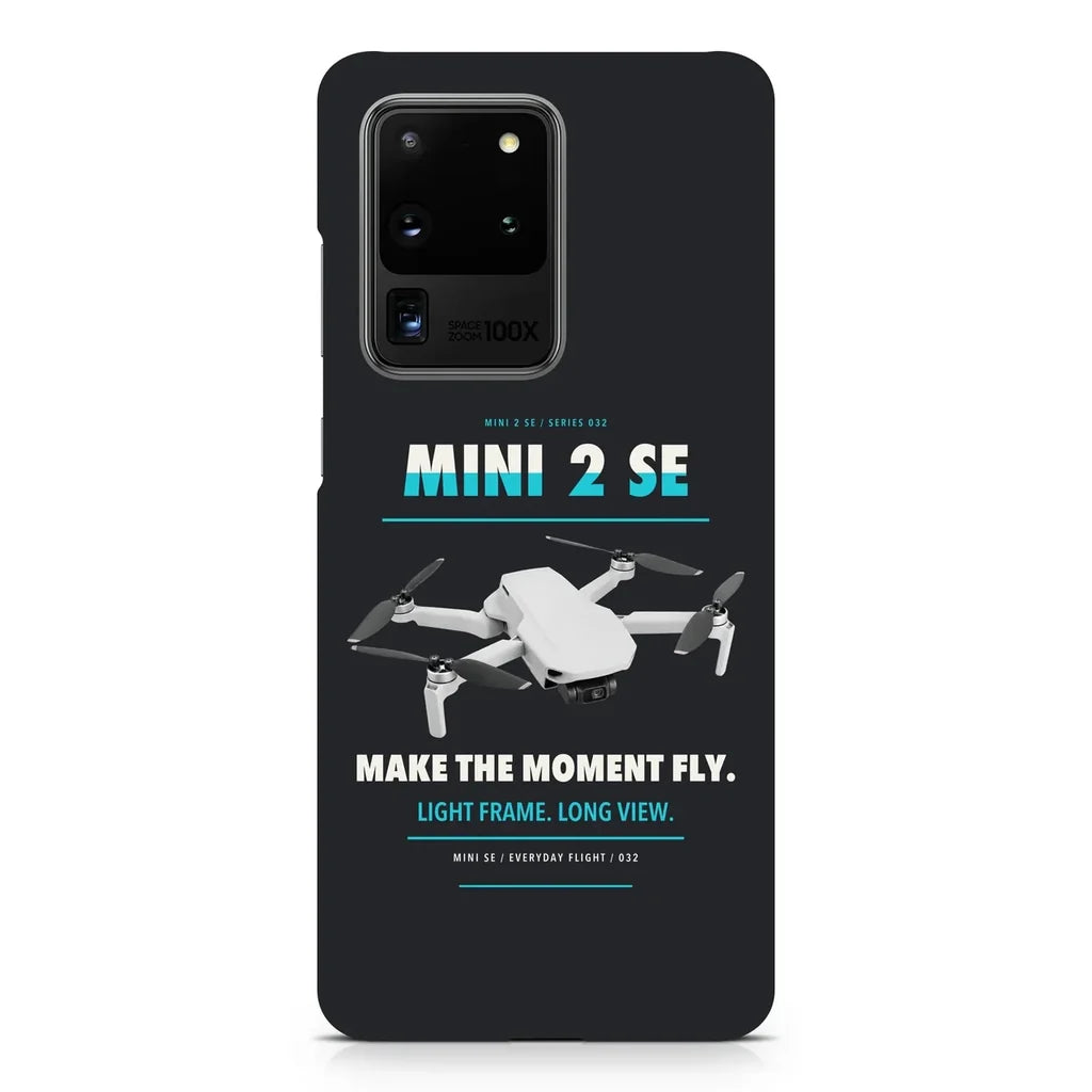 DJI Mini 2 SE design on samsung case - black