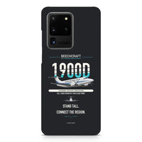 Thumbnail for Beechcraft 1900D design on samsung case - black
