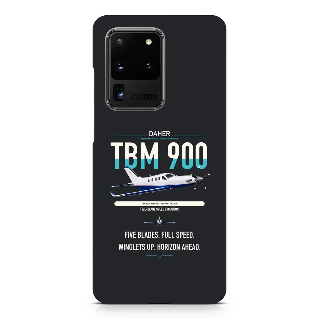 Daher TBM 900 design on samsung case - black
