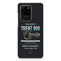 Thumbnail for TRENT 800 design on samsung case - black
