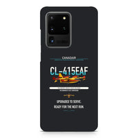 Thumbnail for Canadair CL-415EAF design on samsung case - black
