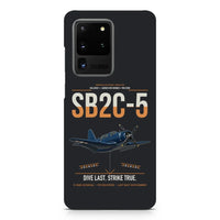 Thumbnail for SB2C-5 Helldiver design on samsung case - black