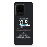 Thumbnail for Cessna Citation XLS design on samsung case - black