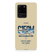 Thumbnail for Cessna 150M design on samsung case - beige