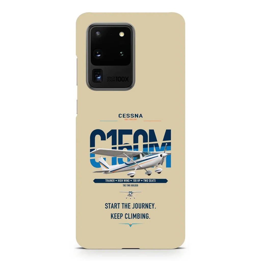 Cessna 150M design on samsung case - beige
