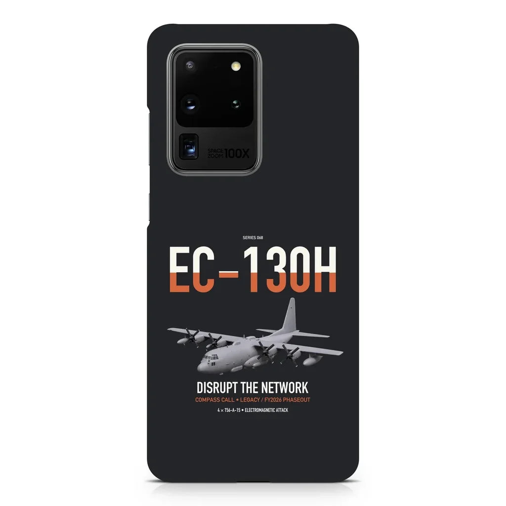 EC-130H Compass Call design on samsung case - black