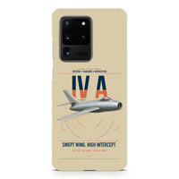 Thumbnail for Dassault Mystère IV A design on samsung case - beige