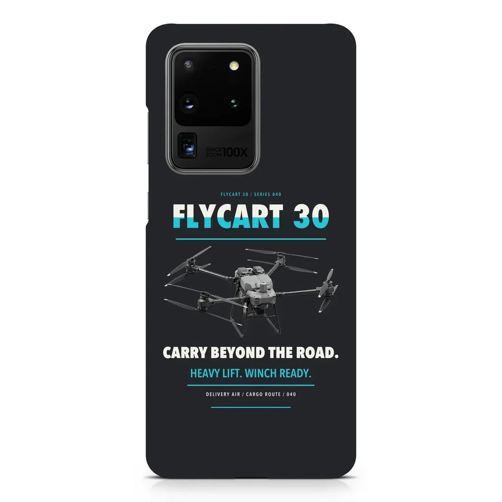 DJI FlyCart 30 design on samsung case - black