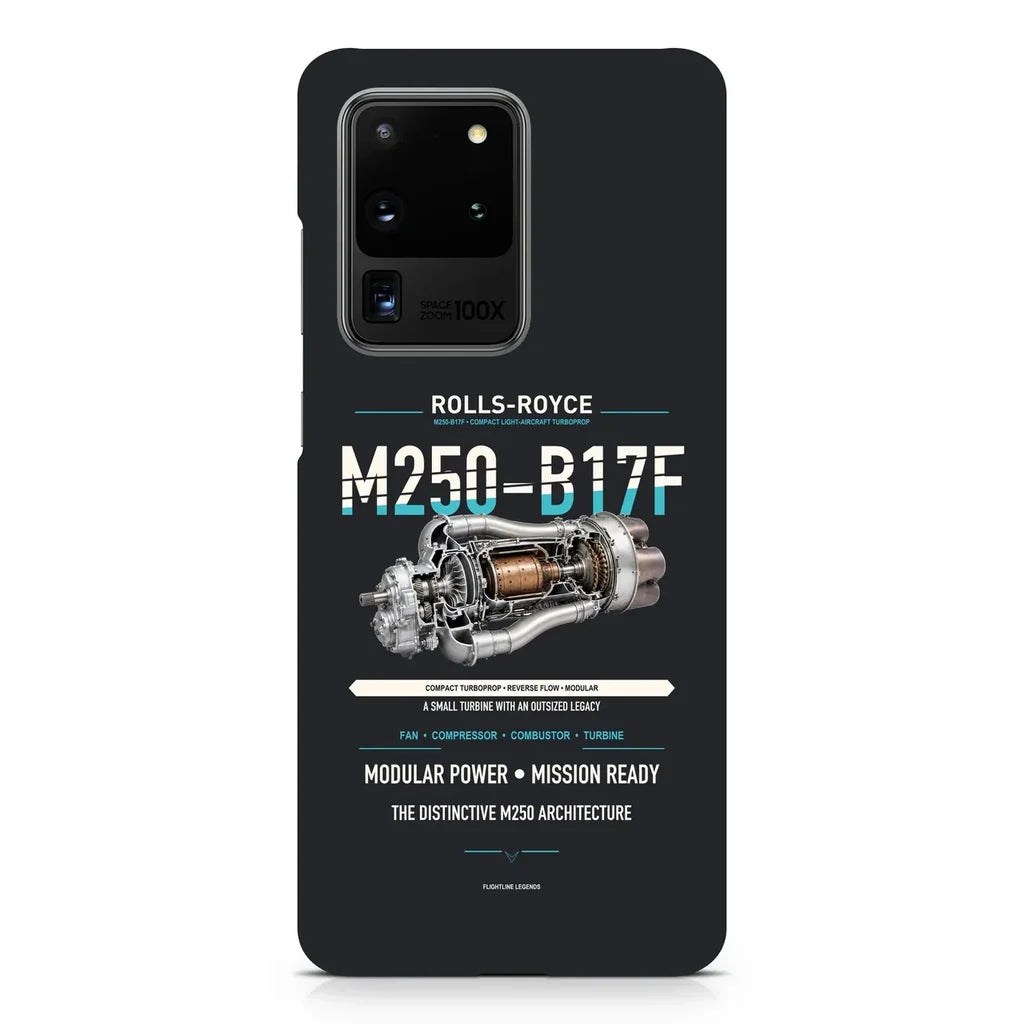 M250-B17F design on samsung case - black