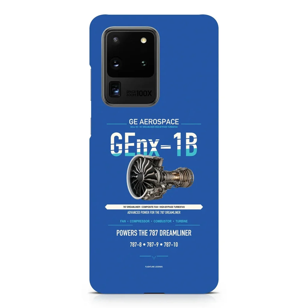 GEnx-1B design on samsung case - blue