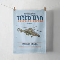 Thumbnail for Airbus Helicopters Tiger HAD design on light blue towel