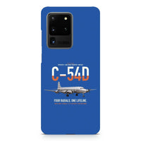 Thumbnail for C-54D Skymaster design on samsung case - blue