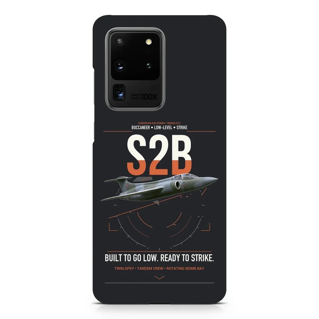 Blackburn Buccaneer S2B design on samsung case - black