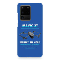 Thumbnail for DJI Mavic 3 Thermal design on samsung case - blue