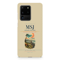 Thumbnail for Misawa Air Base MSJ design on samsung case - beige