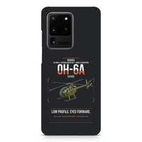 Thumbnail for Hughes OH-6A Cayuse design on samsung case - black