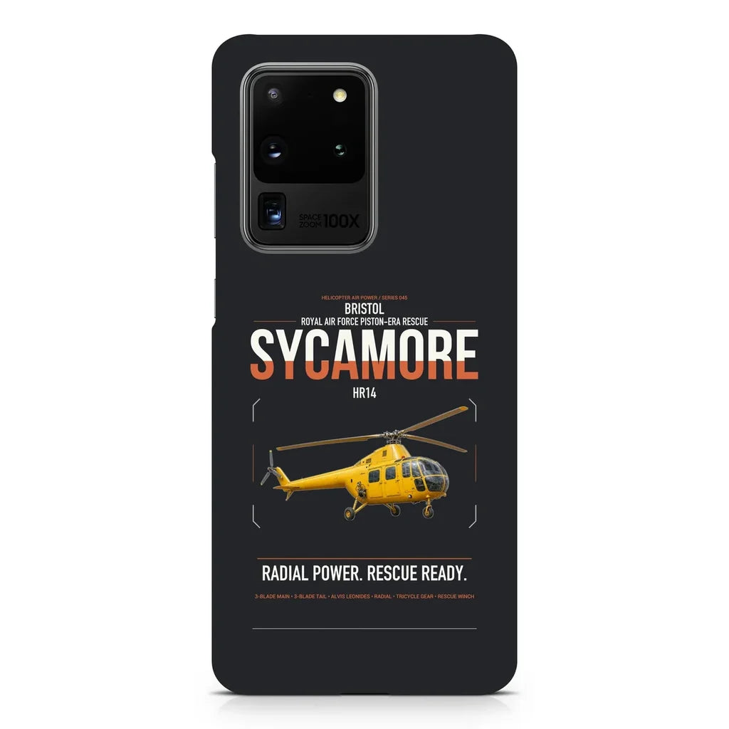 Bristol Sycamore HR14 design on samsung case - black