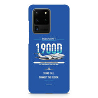 Thumbnail for Beechcraft 1900D design on samsung case - blue