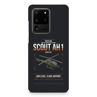 Thumbnail for Westland Scout AH1 design on samsung case - black