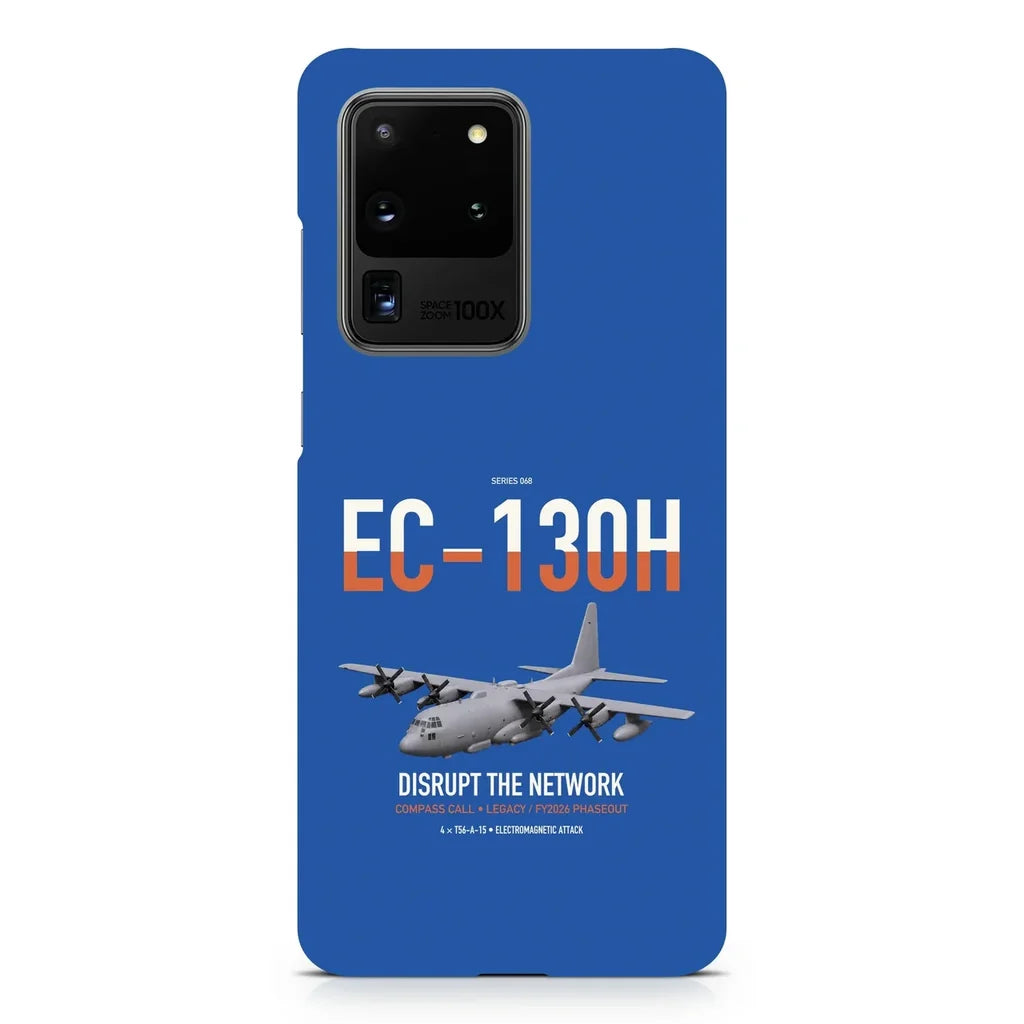 EC-130H Compass Call design on samsung case - blue