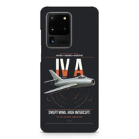 Thumbnail for Dassault Mystère IV A design on samsung case - black