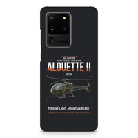 Thumbnail for Sud Aviation SE 3130 Alouette II design on samsung case - black