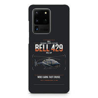 Thumbnail for Bell 429 design on samsung case - black