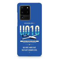 Thumbnail for Airbus U010 Aliaca Fixed-wing design on samsung case - blue