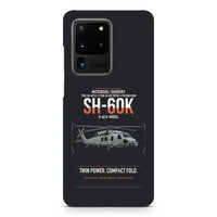 Thumbnail for Mitsubishi Sikorsky SH-60K design on samsung case - black