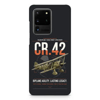 Thumbnail for Fiat CR.42 Falco design on samsung case - black