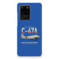 Thumbnail for C-47A Skytrain design on samsung case - blue
