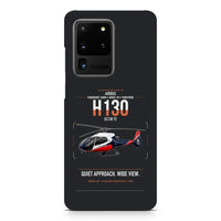 Thumbnail for Airbus H130 design on samsung case - black