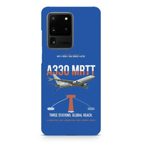 Thumbnail for Airbus A330 MRTT design on samsung case - blue