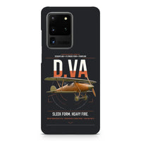 Thumbnail for Albatros D.Va design on samsung case - black