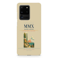 Thumbnail for Malmo Airport MMX design on samsung case - beige