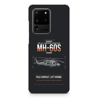 Thumbnail for Sikorsky MH-60S Seahawk design on samsung case - black