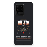 Thumbnail for Kaman HH-43B Huskie design on samsung case - black