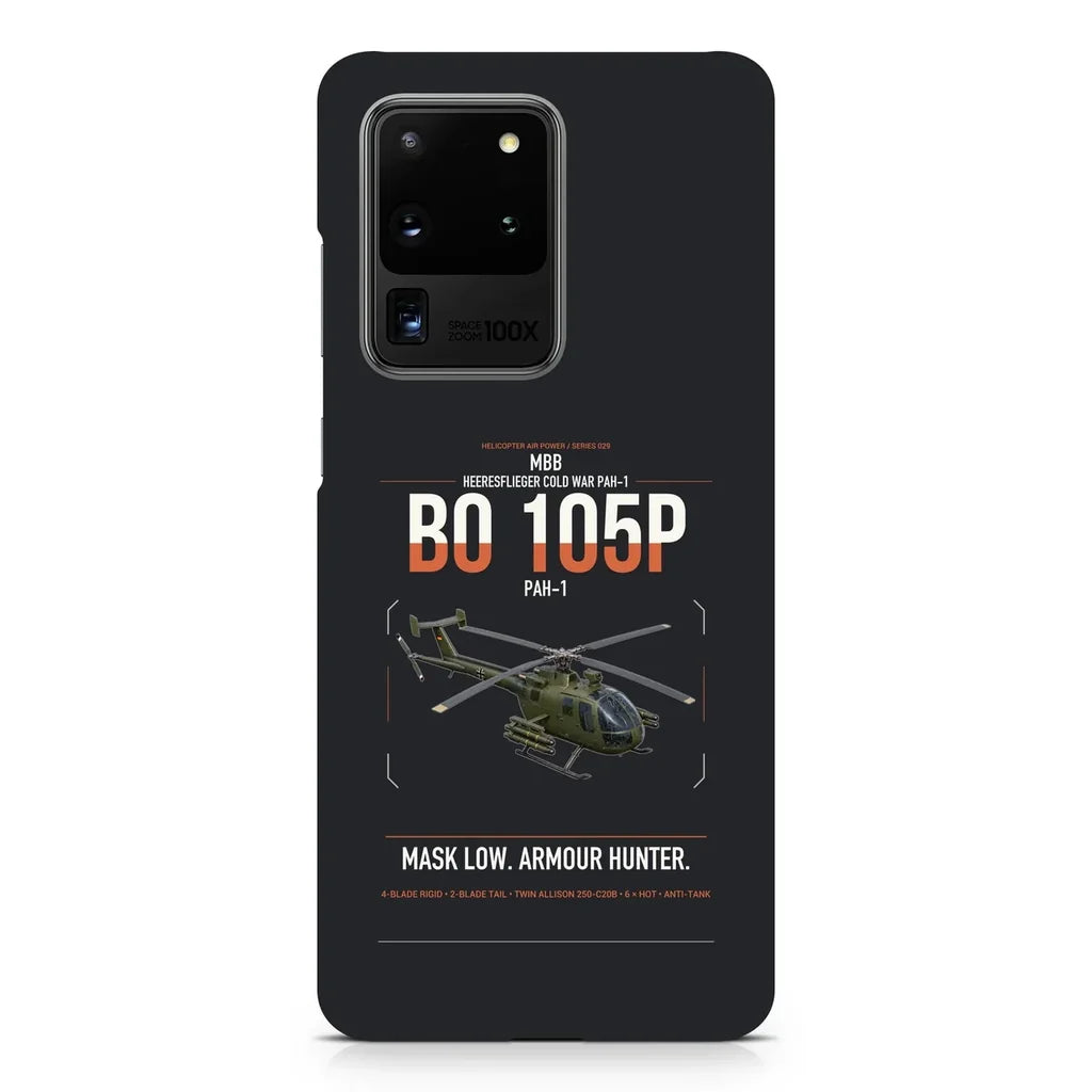 MBB BO 105P PAH-1 design on samsung case - black