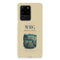 Thumbnail for Wrangell Airport WRG design on samsung case - beige