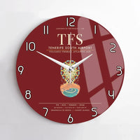Thumbnail for Tenerife South Airport TFS Wall-Clock No-Frame - Dark Red