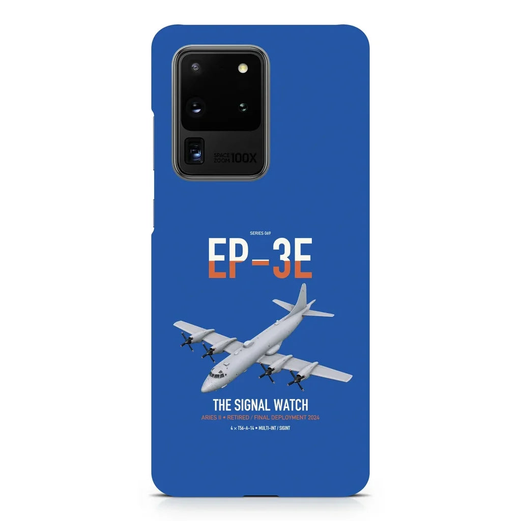 EP-3E ARIES II design on samsung case - blue