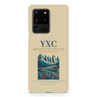 Thumbnail for Cranbrook–Canadian Rockies International Airport YXC design on samsung case - beige